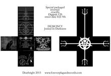 Load image into Gallery viewer, Demoncy - Joined In Darkness "inverted cross" DigiCD