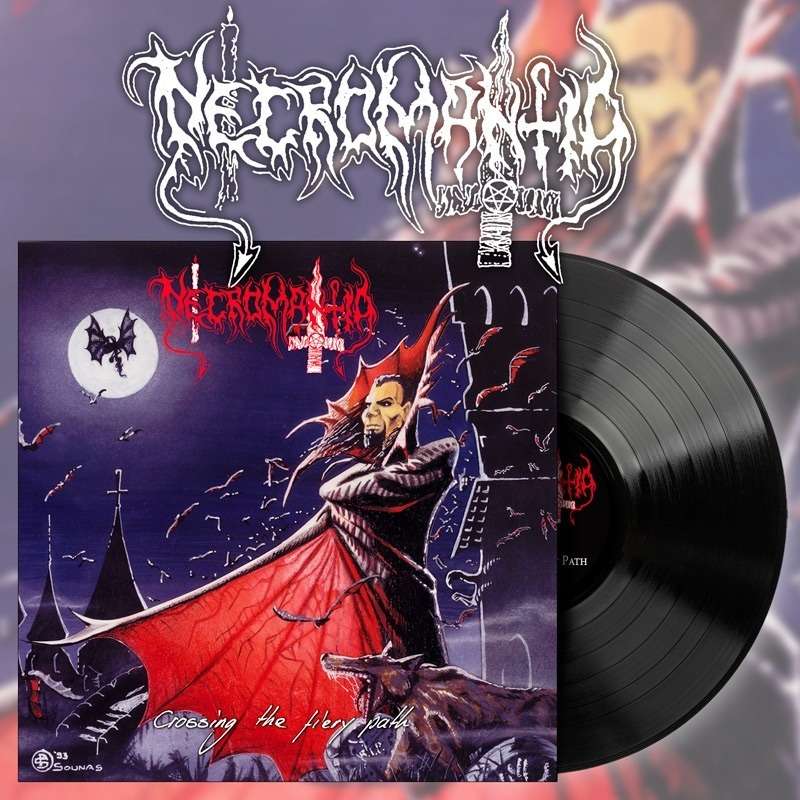 Necromantia - Crossing The Fiery Path LP + Book