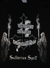 Load image into Gallery viewer, Darkened Nocturn Slaughtercult - Saldorian Spell Tshirt
