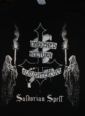 Darkened Nocturn Slaughtercult - Saldorian Spell Tshirt
