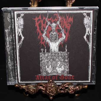 Freezing Blood  - Altar Of Goat CD
