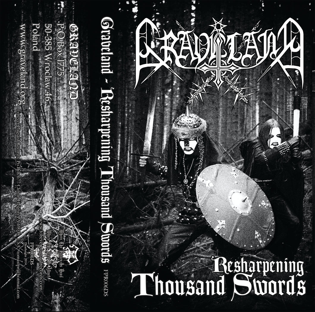 Graveland - Resharpening Thousand Swords (reh) Cassette *last copies*