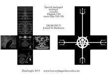 Load image into Gallery viewer, Demoncy - Joined In Darkness &quot;inverted cross&quot; DigiCD
